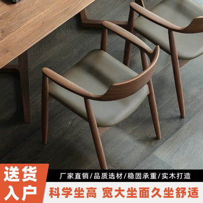 Luxury Dining Chair Modern Kitchen Furniture Comfortable Office Chair Elegant Restaurant Seating Contemporary Dining Furniture