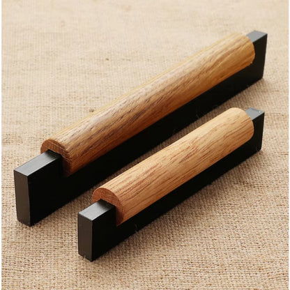 Wood Furniture Handle Cabinet Handles Furniture Accessory Drawer Knobs Kitchen Handle Natural for Furniture Pulls