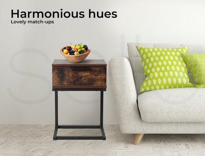 Levede Bedside Tables Side End Table Wood Nightstand Storage Drawers Cabinet