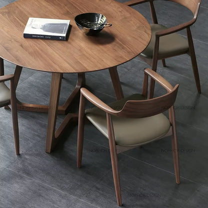 Luxury Dining Chair Modern Kitchen Furniture Comfortable Office Chair Elegant Restaurant Seating Contemporary Dining Furniture