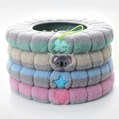 Winter Toilet Seat Cushions Bathroom Toilet Seat Cushions Handle Thicker Soft Washers with Toilet Seat Insulation Accessories
