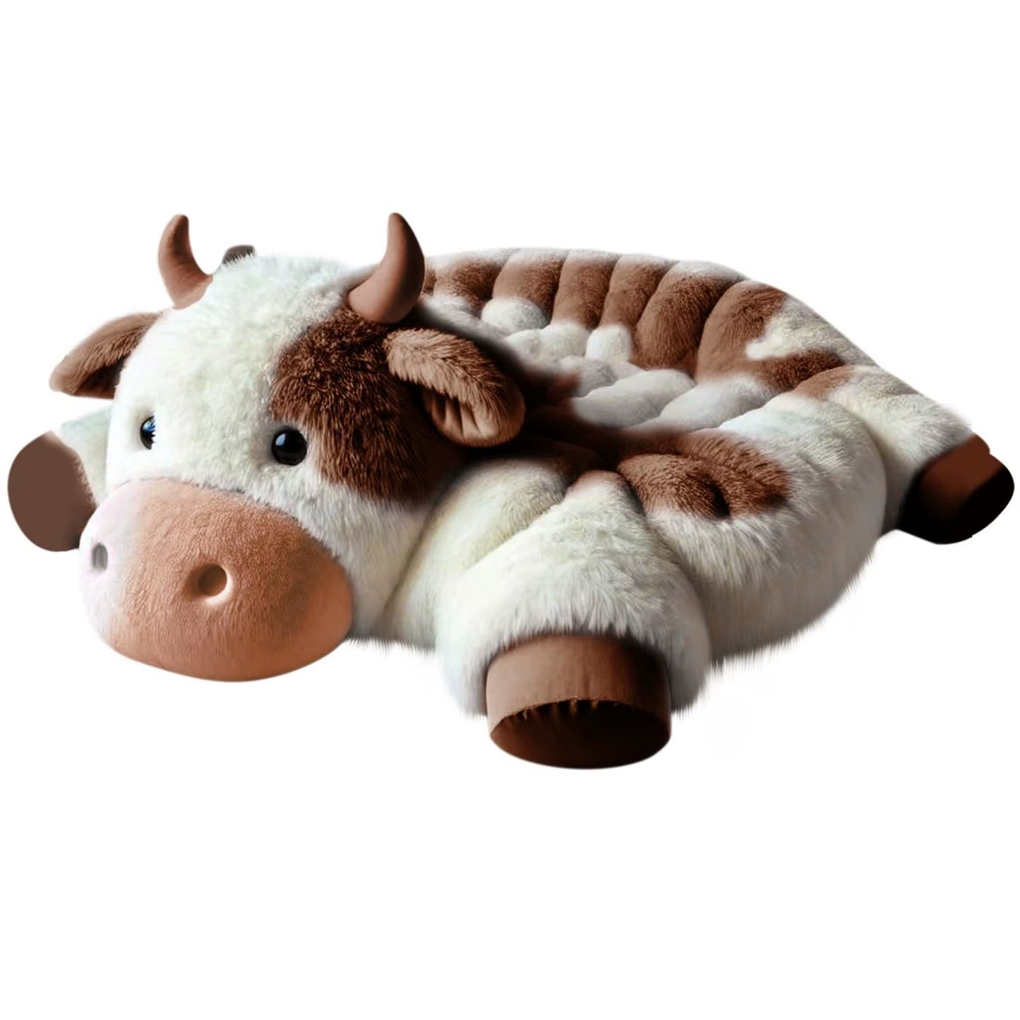 Cute Cow Litter Pet Cushions Dog Cat Cushions Pet Supplies Seat Cushions Cow Plush Chair Cushion-Plush Pillows Seat Room Decor
